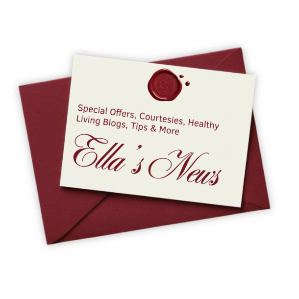 Ella's Newsletter design aesthetci